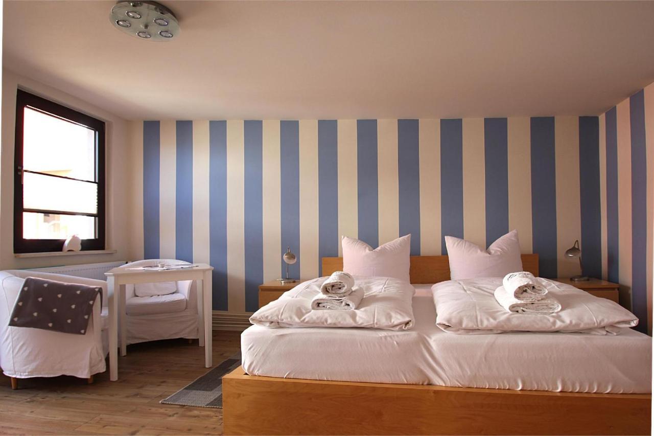 F-1016 Haus Maigloeckchen Doppelzimmer 03 Terrasse, Fruehstueck เกอเรน ภายนอก รูปภาพ