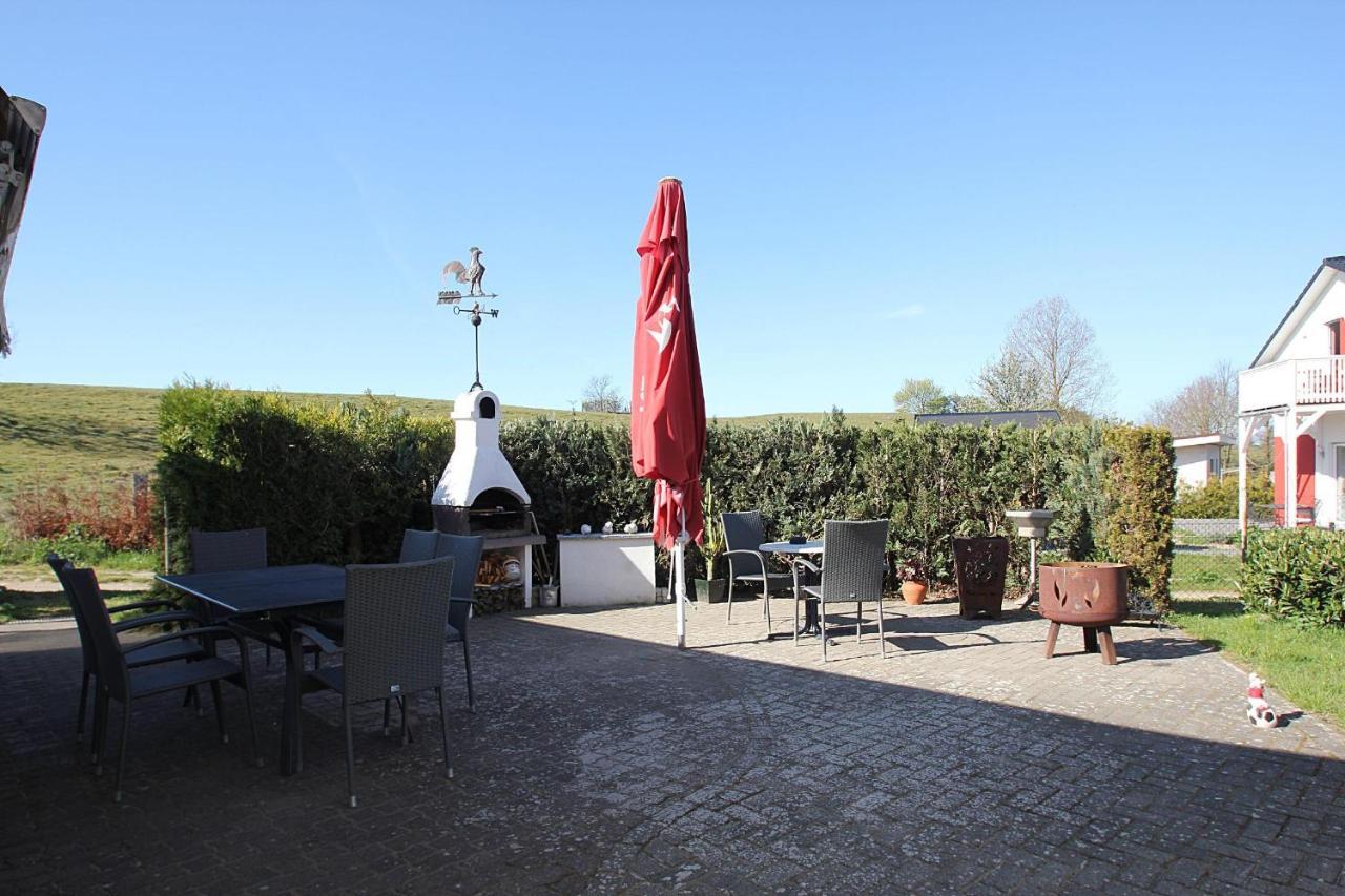 F-1016 Haus Maigloeckchen Doppelzimmer 03 Terrasse, Fruehstueck เกอเรน ภายนอก รูปภาพ
