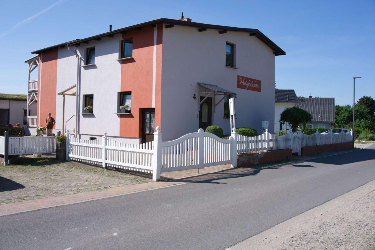 F-1016 Haus Maigloeckchen Doppelzimmer 03 Terrasse, Fruehstueck เกอเรน ภายนอก รูปภาพ