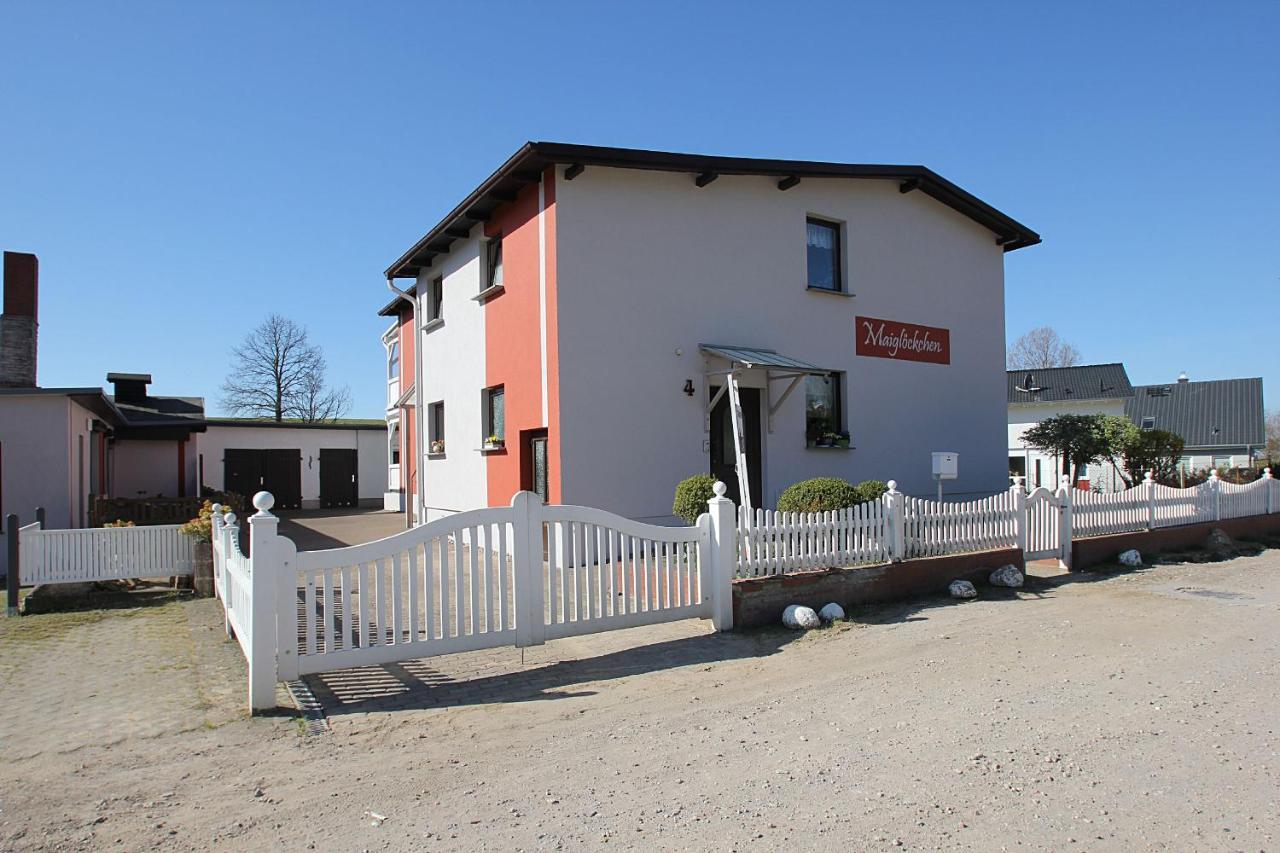 F-1016 Haus Maigloeckchen Doppelzimmer 03 Terrasse, Fruehstueck เกอเรน ภายนอก รูปภาพ